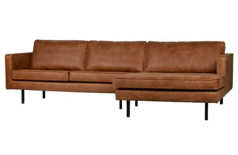 Be Pure Home Be Pure Home | Bank Rodeo chaise longue rechts | Ecoleer cognac