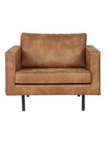 WOOOD Woood | Fauteuil Rodeo | Ecoleer cognac