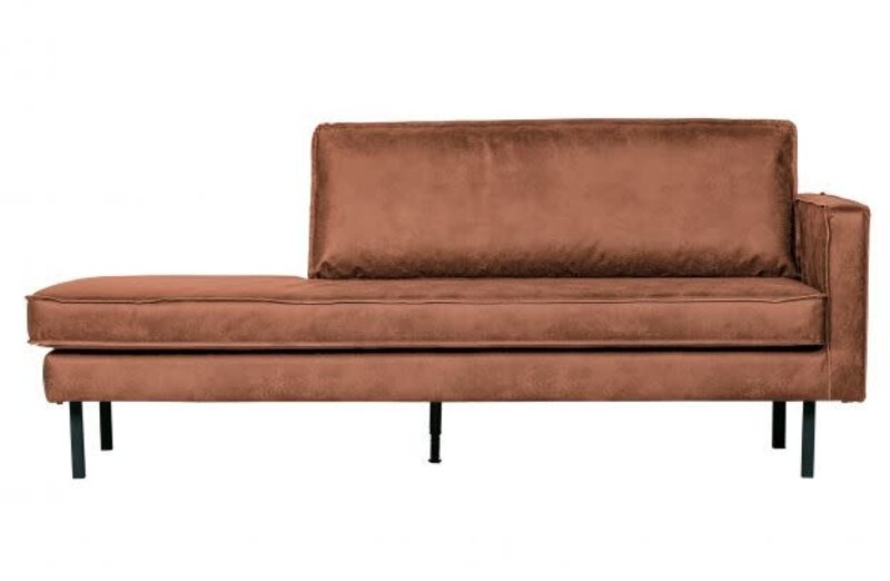 Be Pure Home Be Pure Home | Daybed Rodeo rechts | Ecoleer cognac