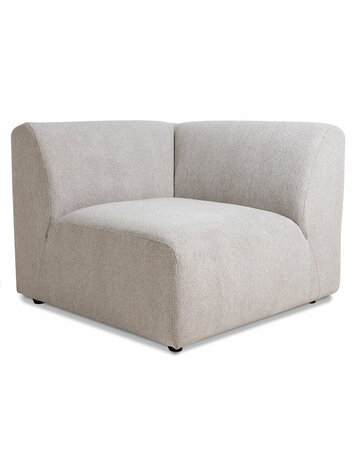 HK Living HK Living | Bank Jax element rechter einde | Sneak light grey