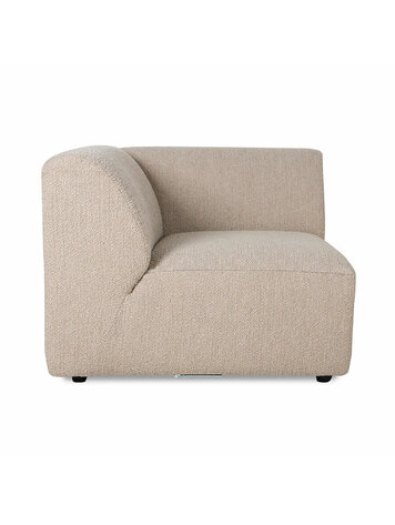 HK Living HK Living | Bank Jax element linker hoek | Boucle taupe