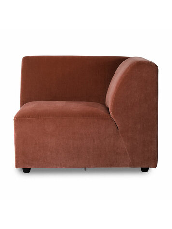 HK Living HK Living | Bank Jax element rechter hoek | Royal velvet magnolia