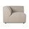 HK Living HK Living | Bank Jax element linker einde | Boucle taupe