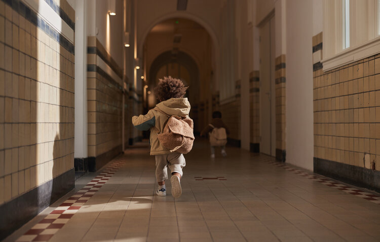 Jollein Jollein | Rugtasje boucle biscuit