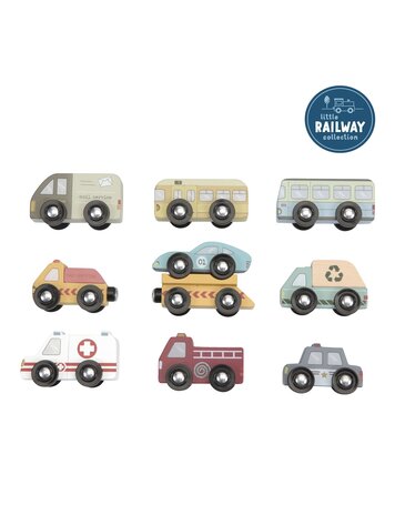 Little Dutch Little Dutch | Voertuigen Set