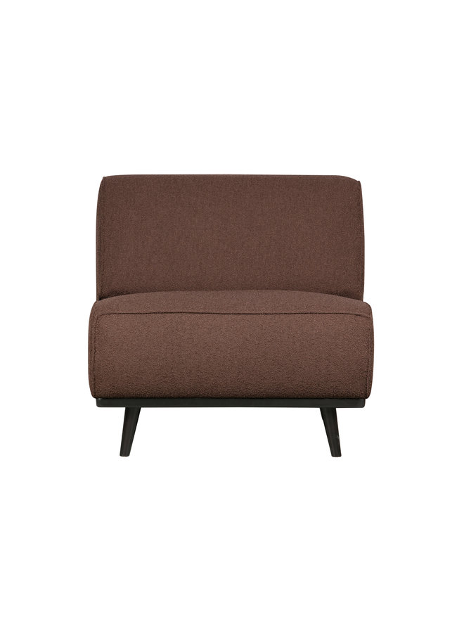 Be Pure Home | Statement serie Fauteuil | Bouclé coffee