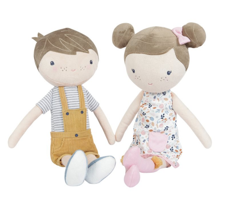 Little Dutch Little Dutch | Knuffelpop Rosa 35cm