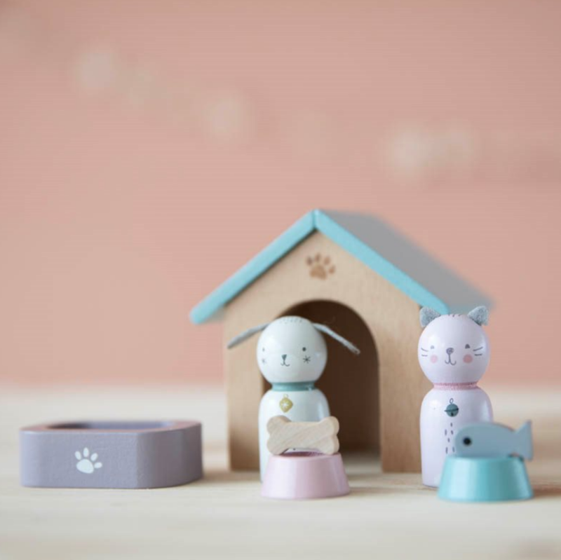 Little Dutch Little Dutch | Poppenhuis speelset huisdieren