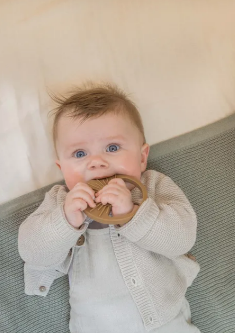 Zusss Zusss | Bijtring zonnetje kaki
