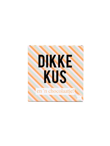 Eat your present Eat your present | Dikke kus chocola in cadeaudoosje