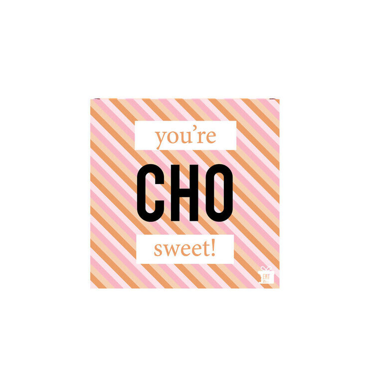 Eat your present Eat your present | You're chow sweet chocola in cadeaudoosje