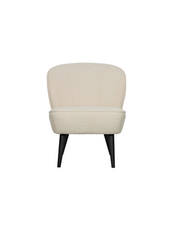 WOOOD. Woood | Fauteuil Sara bouclé creme