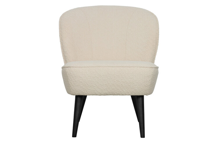 WOOOD. Woood | Fauteuil Sara bouclé creme