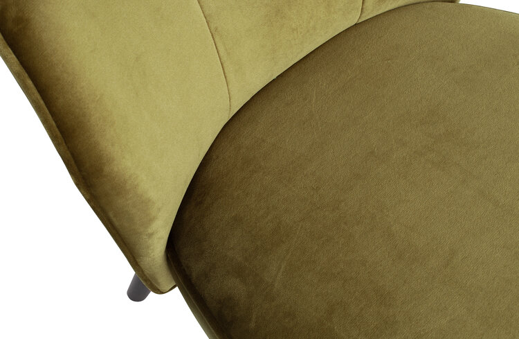 WOOOD. Woood | Fauteuil Sara velvet army