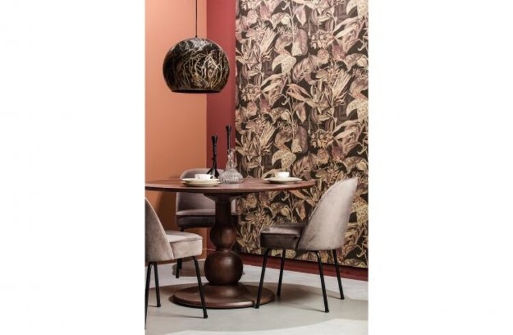 WOOOD Woood | Eettafel Blanco walnoot Ø120cm