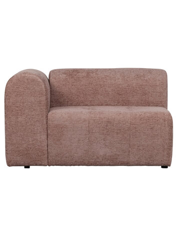 Be Pure Home Be Pure Home | Elementenbank Caleidoscoop 1 zits arm links | Structure velvet pearl