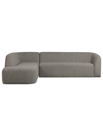 WOOOD Woood | Sloping hoekbank links grijs