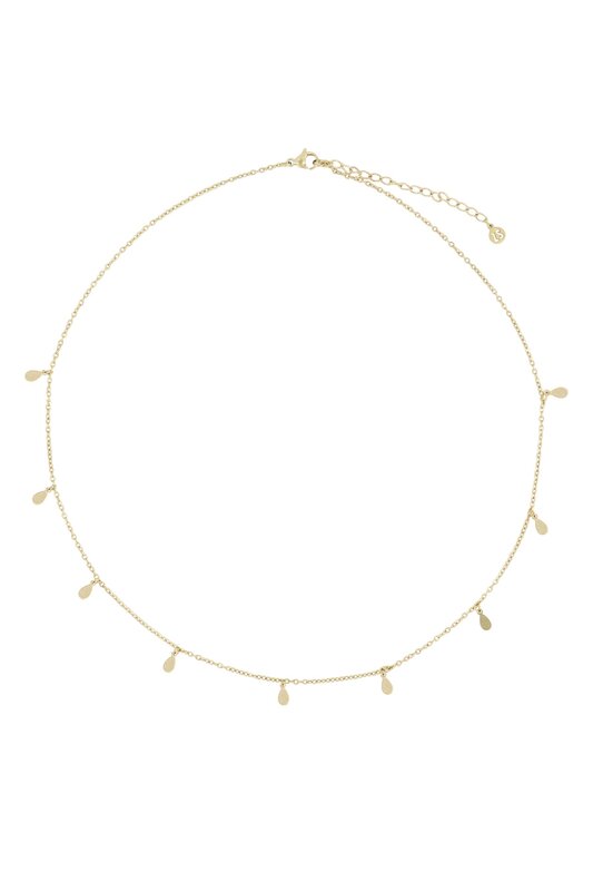 Zusss Zusss | Ketting met druppeltjes goud