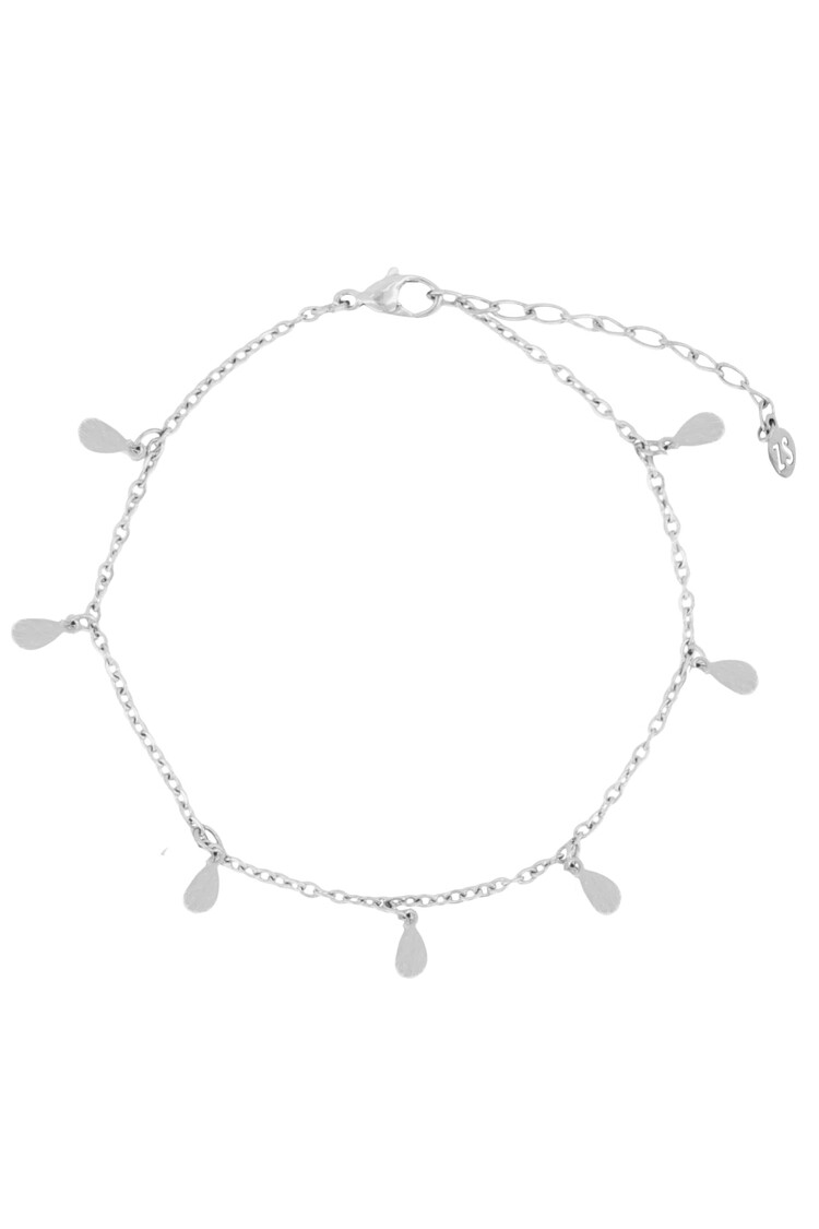 Zusss Zusss | Armband met druppeltjes zilver