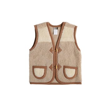 Alwero Alwero | Bodywarmer alpen jr. dubble beige