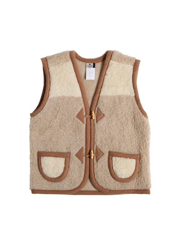 Alwero Alwero | Bodywarmer alpen jr. dubble beige