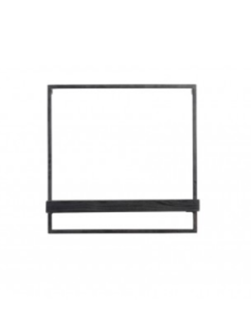 Light & Living L&L | Wandplank maddison zwart 50x15x50cm