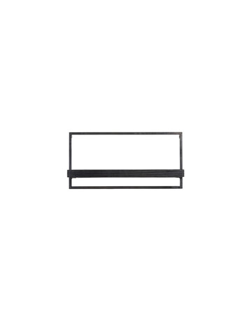 Light & Living L&L | Wandplank maddison zwart 60x15x30cm