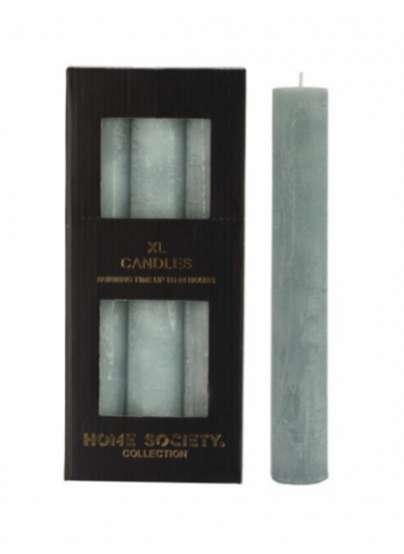 Home society Home Society | Dinner Candle XL Blauw