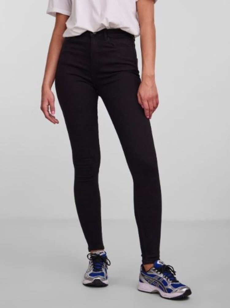 Pieces Pieces | Broek HighFive Skinny Zwart NOOS