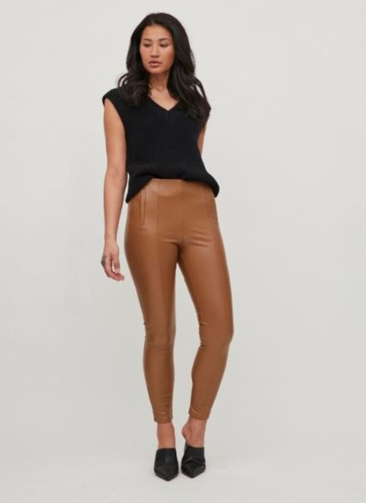 Vila Vila | Legging Cordelia Bruin