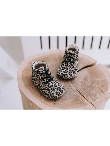 Mavies Mavies | Schoentjes leopard goud