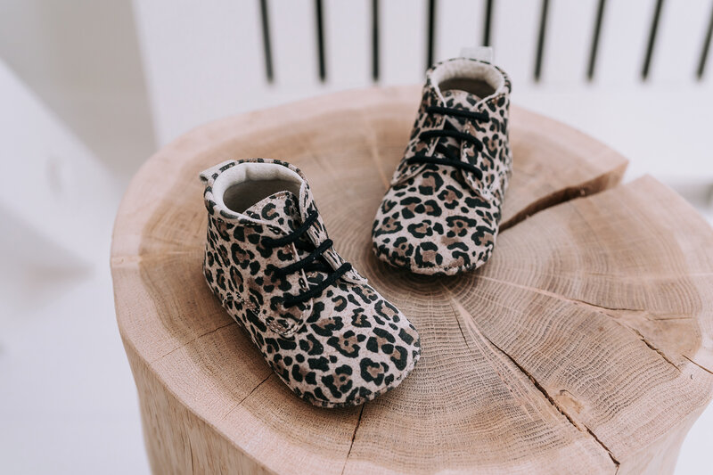 Mavies Mavies | Schoentjes leopard goud