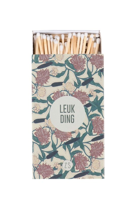 Zusss Zusss | Lucifers leuk ding bloemenprint/zand