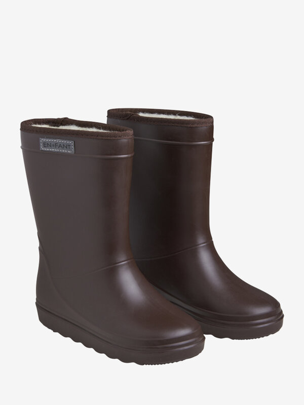 Enfant Enfant | Thermo boots coffee bean