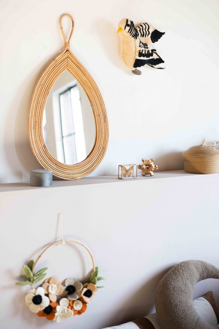 KidsDepot KidsDepot | Mica spiegel naturel