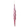 PTMD PTMD | Xmas Kia Pink glass icicle ornament with shiny fin