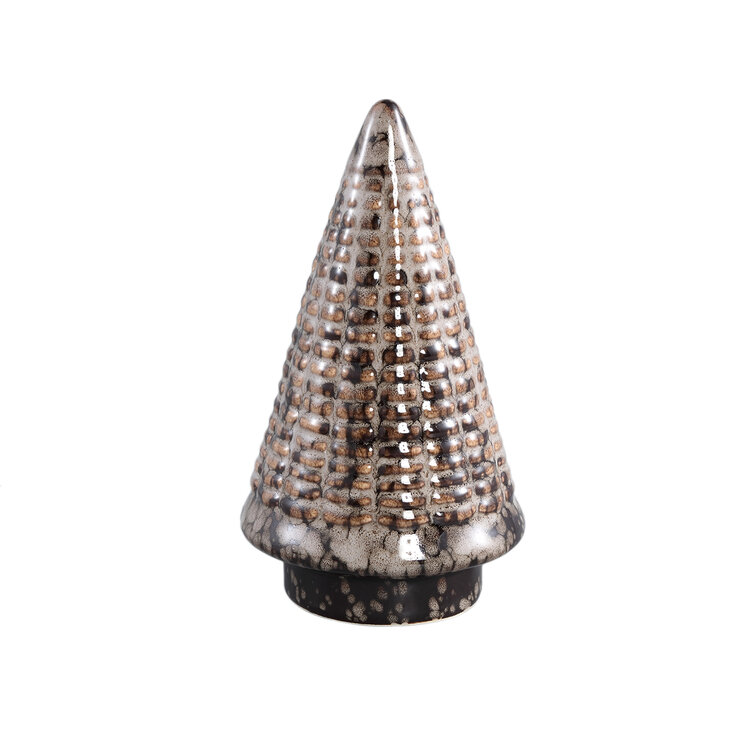 PTMD PTMD | Xmas Wenter brown ceramic tree statue