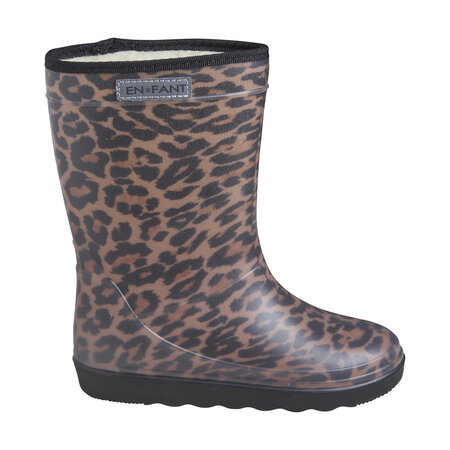 Enfant Enfant | Thermo boots print leopard