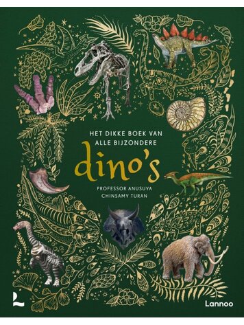 Diverse uitgeverijen Terra - Lannoo | Het dikke boek van alle bijzondere dino's