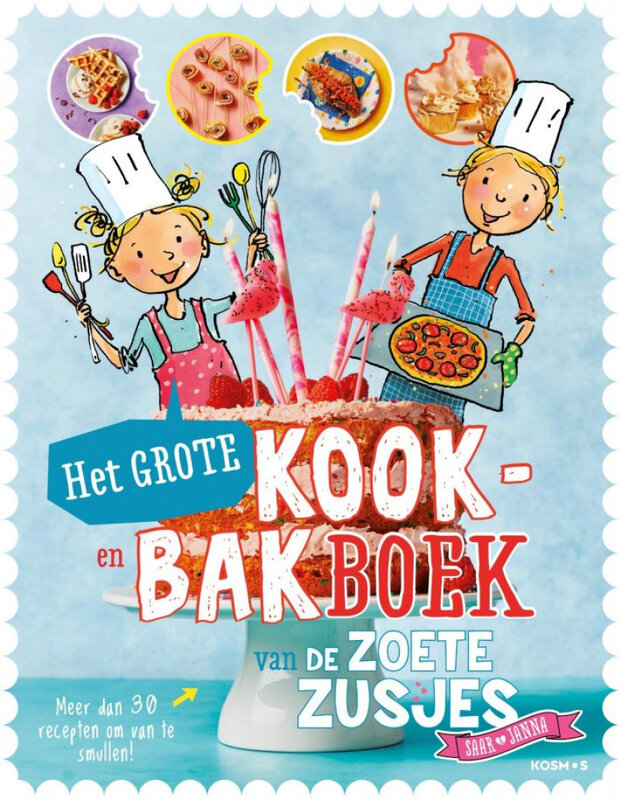 Diverse uitgeverijen VBK | Het grote kook- en bakboek van de Zoete Zusjes