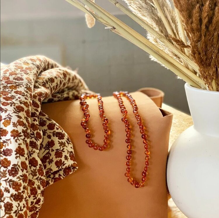 Mahina La Mahina La | Balance amber kids ketting