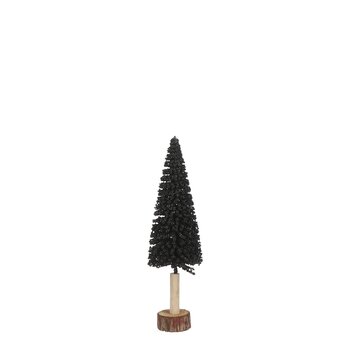 Stijl28 | Kerstboom zwart 40x11cm