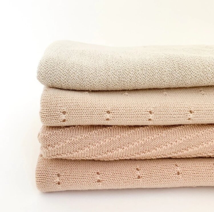 Hvid Hvid | Deken Bibi Oat