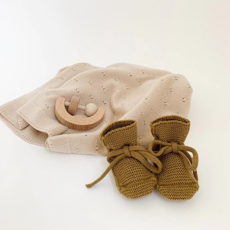 Hvid Hvid | Deken Bibi Oat