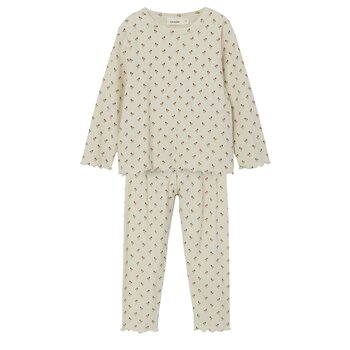 Lil Atelier Lil Atelier | Pyjama set Lola naturel rose