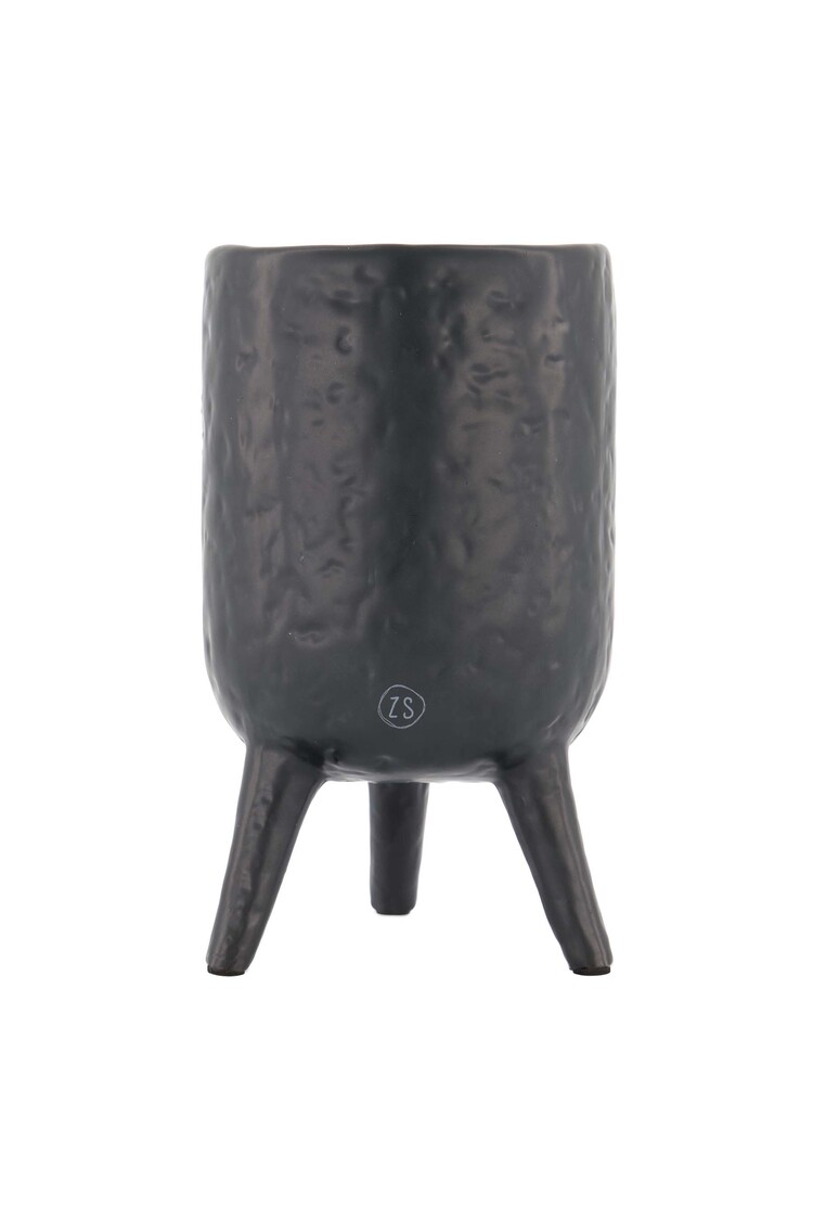 Zusss Zusss | Geurkaars op pootjes bamboe zwart*