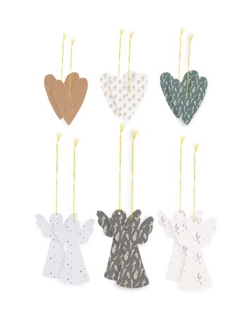 Zusss Zusss | Papieren kerstwensen multicolor