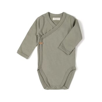 Nixnut Nixnut | Newborn newbie romper wild green