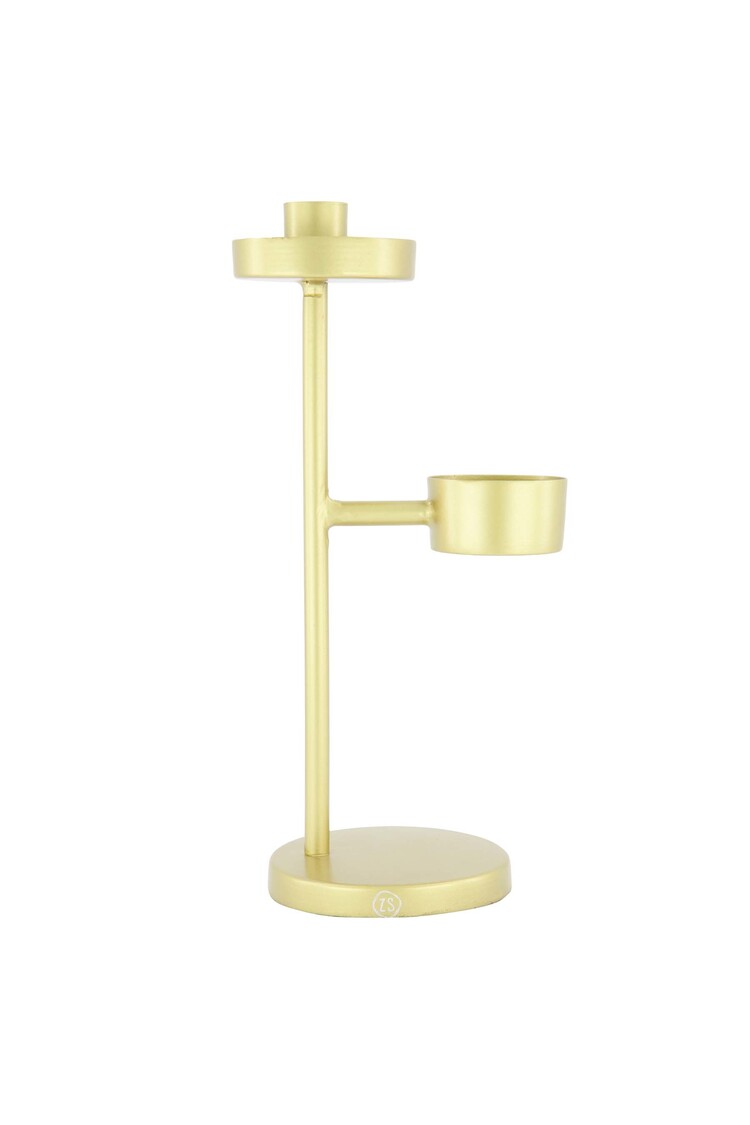 Zusss Zusss | Metalen kandelaar goud