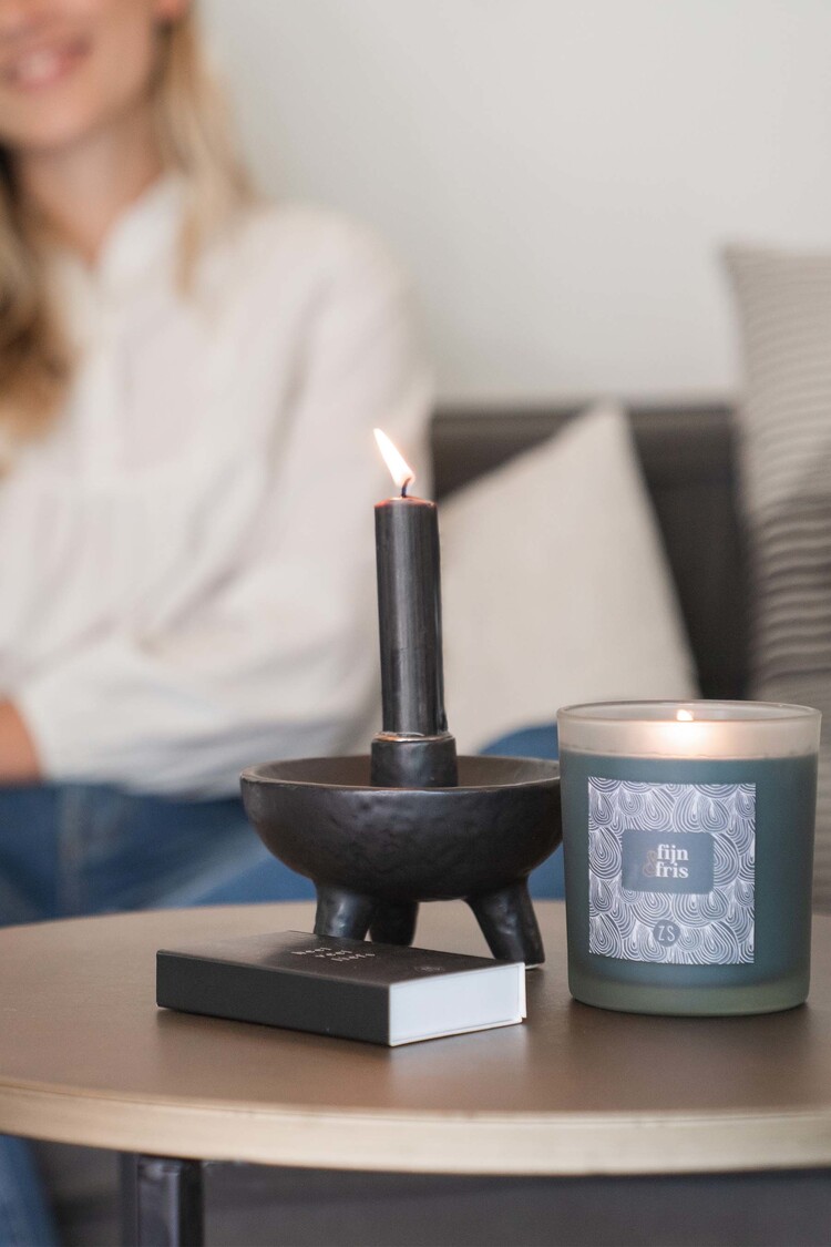Zusss Zusss | Luxe geurkaars in koker fijn en fris diepgroen